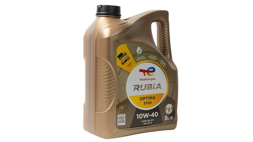 Total aceite Rubia Optima 3100 10W40 Low Saps 5 Litros