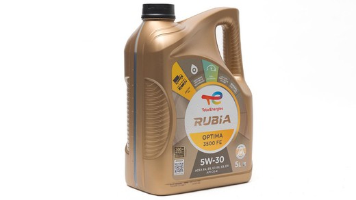 Total aceite Rubia Optima 3500 FE 5W-30 envase de 5 litros