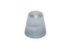 Vignal white conical lens for pilot position front