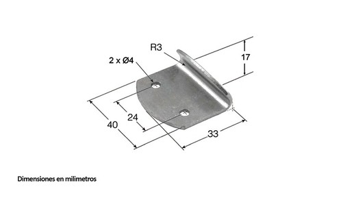 Short straight galvanized nail