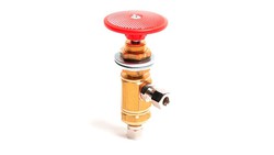 Pison valve for air horns with boiler