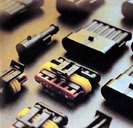 Conector electrico para pilotos
