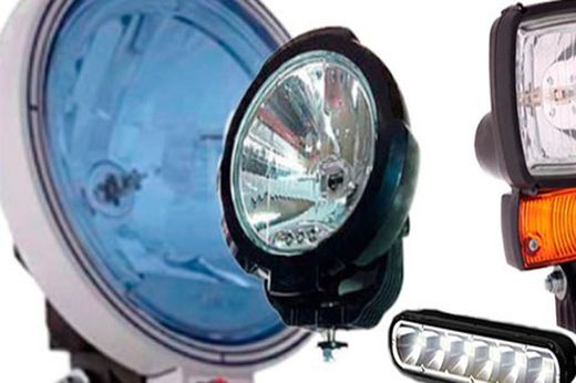 Faróis mais visão (luz diurna e de longo alcance)