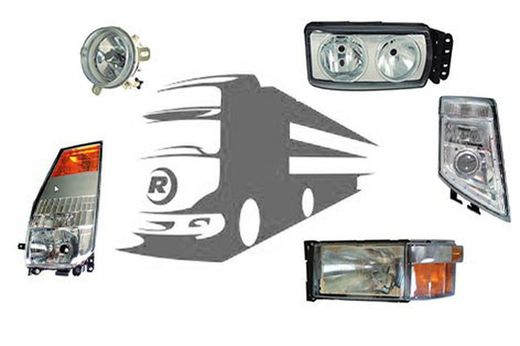 * Faróis de caminhão