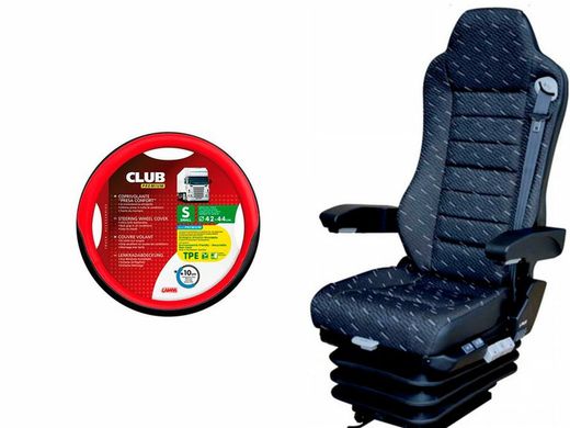 Asientos conductor, Fundas asiento y de volante