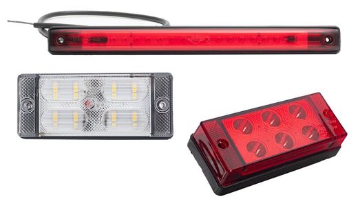 Led traseiro auxiliar