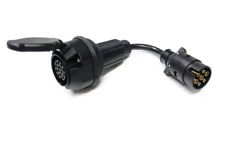 Adattatore Rimorchio Da 13 A 7 Poli – Presa 12V Per Auto, Roulotte E Camper – Norme Europee - 2