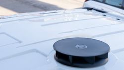 Ceiling Rotating Slim Round Fan Aerator
