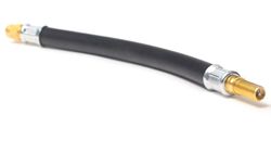 Pneumatic valve extension flexible rubber tube 210 mm