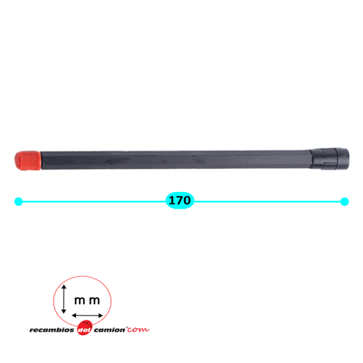 Straight plastic extension 170 pneumatic valve core