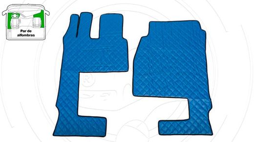 Tapis simili cuir Mercedes Actros MP4 2011> cabine longue