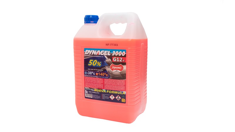 Anticongelante 50% -40 ºC Rojo Dynamic 5 litros de alta calidad Dynamic  00E13137 — Recambiosdelcamion
