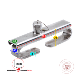 Antirrobo bloqueo falleba 260-340
