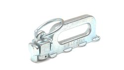 Anello fisso in acciaio zincato con profilo aeronautico a 4 punti