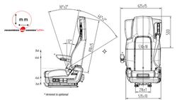 Asiento conductor Truck Comfort Voyager C70