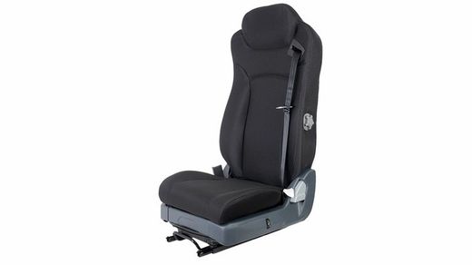 Asiento de suspensión neumática y cinturón Ergo Eco 2