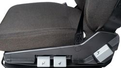 Asiento suspensión neumática con cinturón