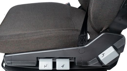 Asiento suspensión neumática con cinturón