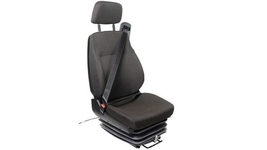 Asiento suspensión neumática con cinturón