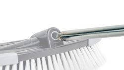 Guiador fixo de metal Escova de lavagem com 1,8 m de altura