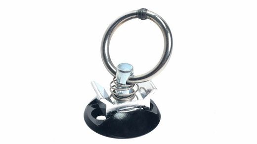 Simple round aluminum aeronautical base