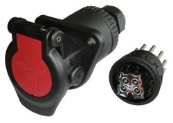 Presa base Erich Jaeger ADR 24V 15 poli.