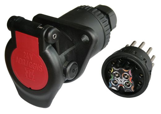 Presa base Erich Jaeger ADR 24V 15 poli.