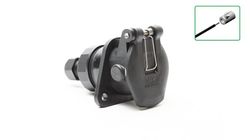 Socket outlet 7 poles 24v EBS-ABS ISO 7638-1
