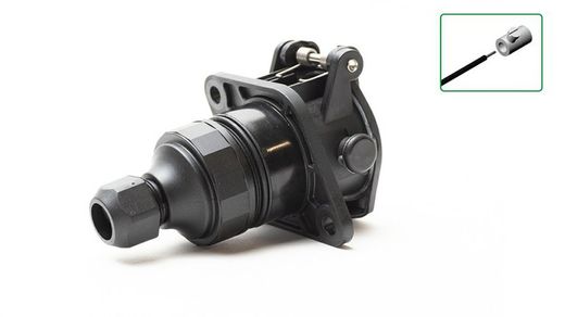 Socket outlet 7 poles 24v EBS-ABS ISO 7638-1