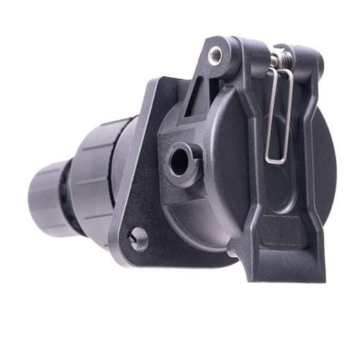 Prise Erich Jaeger 7 pôles 24v EBS-ABS ISO 7638-1 avec connexions à vis