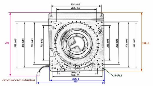 Base giratoria 360 °asiento universal tipo Grammer MSG