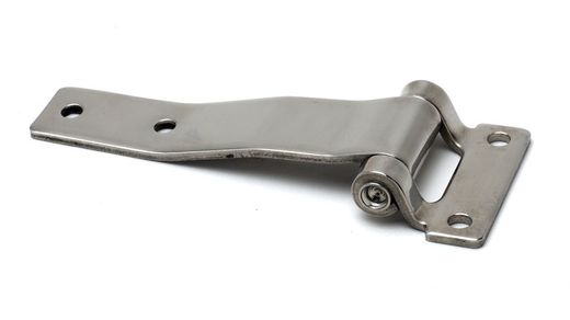 Stainless iron angled hinge