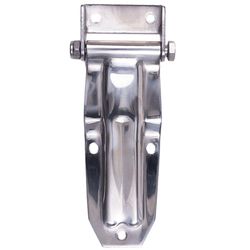 Stainless steel wide rib angled hinge