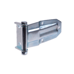 Zinc plated iron wide rib angled hinge