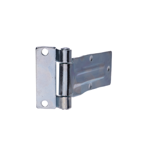 Zinc plated iron sheet hinge with long ribs