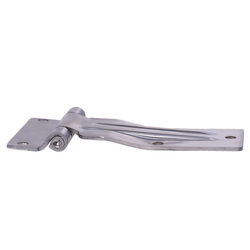 Stainless iron sheet hinge with long ribs