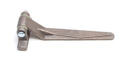 Hinge 275 wrought iron with nylon cap