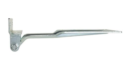 Narrow neck hinge 293 with square bracket to screw into frame