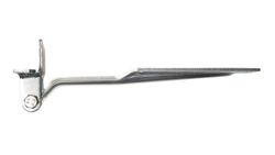 Narrow neck hinge 293 with square bracket to screw into frame