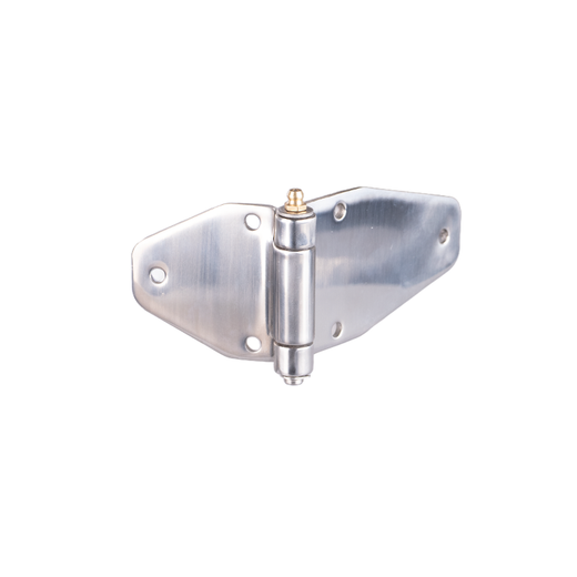 Bisagra lateral 185 inoxidable pulido con engrasador