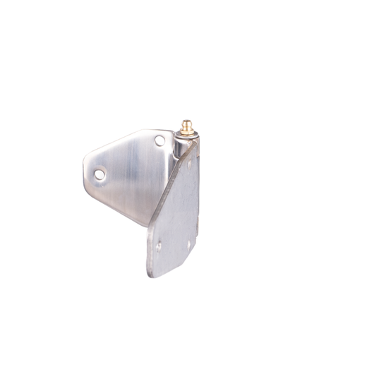Bisagra lateral 185 inoxidable pulido con engrasador