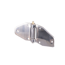 Bisagra lateral 185 inoxidable pulido con engrasador