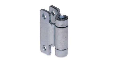 Small zinc plated iron booklet hinge