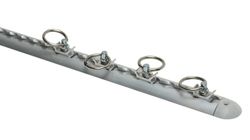 Encaixe simples com anel de trilho de carga de alumínio aeronáutico