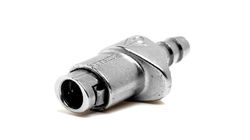 Quick tire inflation nozzle