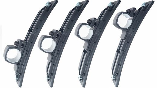 Adjustable flange Ø 42 mm plastic Lago fender support