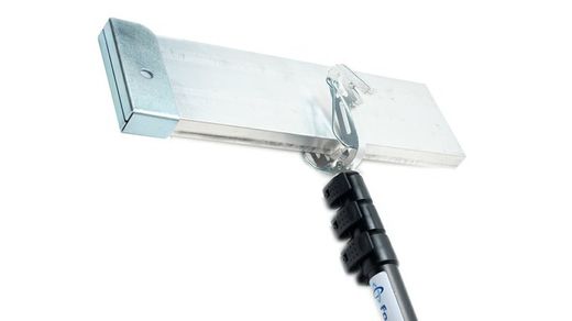 Testa in alluminio per il posizionamento degli angolari e dei pannelli Secu-Stick