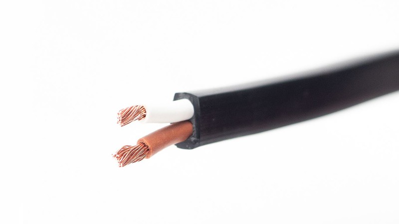 Cable eléctrico manguera flexible 2 hilos