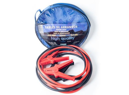 Cavi di avviamento 3,5 metri da 25 mm² 450 Ampere