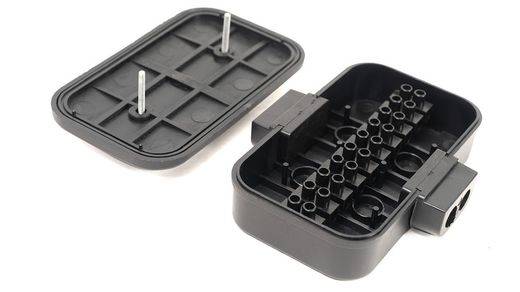 Caja conexiones corriente 10 vías